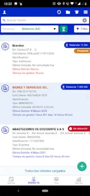 R-SALES "Ventas Remotas" android App screenshot 2